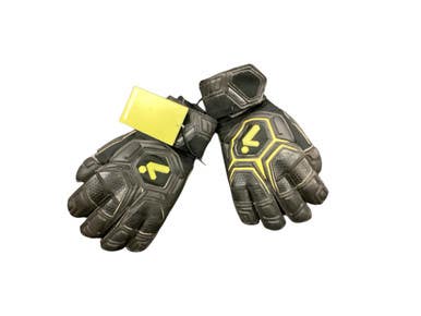 Used Storelli GOALIE GLOVES Soccer Goalie Gloves Black 7 11846-S000099525