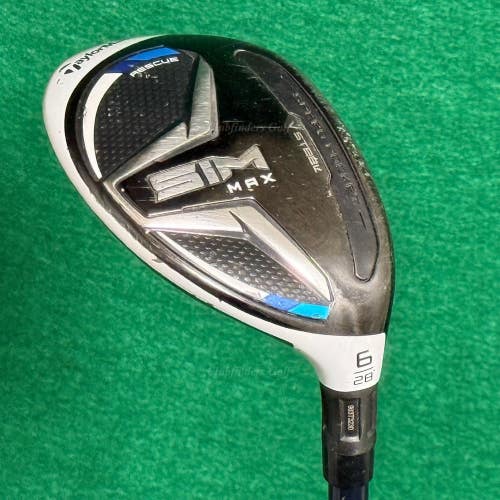 TaylorMade SIM Max 28 6 Hybrid Fujikura Ventus Blue 6-R Graphite Regular