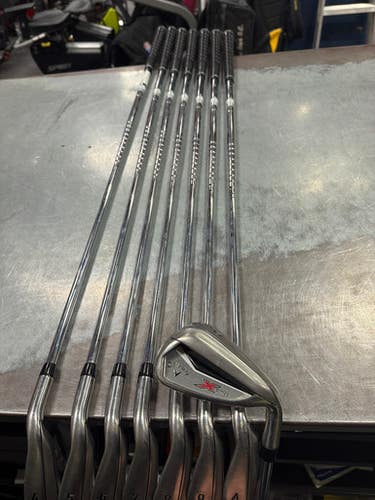 Used Callaway X SERIES Mens Iron Set RH 4I-GW/AW 11337-S000478431