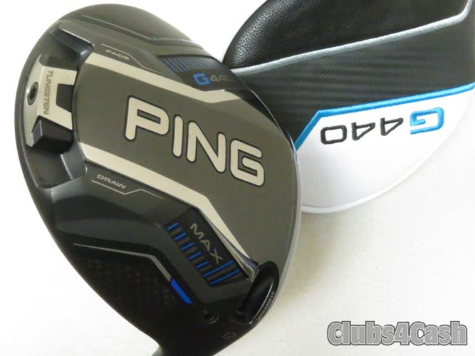 PING G440 MAX Driver 12° Project X Denali Red 50g 5.5 Regular +Cover   MINT