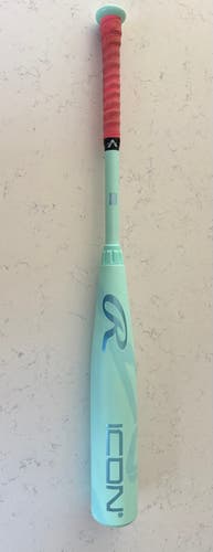 2026 Rawlings Icon Composite USSSA Certified Bat (-10) 19 oz 29" (Used)