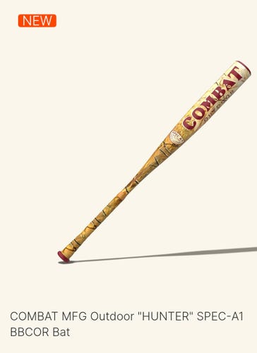 2026 Combat MFG Spec A1 Alloy BBCOR Certified Bat (-3) 32" (New)