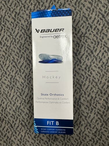 Bauer Aetrex size 2-2.5 Fit B Skate Orthotics (New)