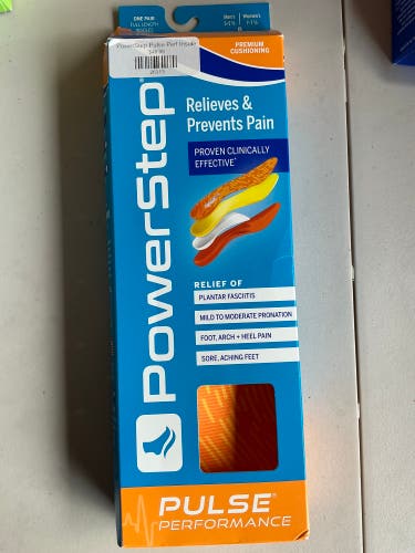 PowerStep Pulse Performance Insole Size B (Men’s 5-5.5, Women’s 7-7.5) 64218 AR9S2L2