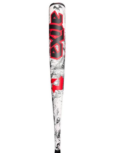 Used 2026 Demarini Exile EOC-26 33/30 -3 BBCOR Bat - White/Black/Red 11835-S000203994