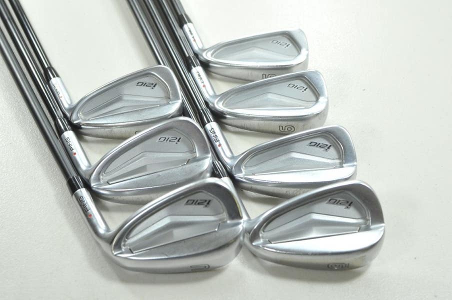 Ping i210 5-W,UW Iron Set Regular Flex Red Dot Right Alta CB