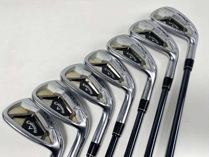 Callaway Apex 21 Iron Set 5-PW+GW UST Mamiya Recoil Dart F3 75g Regular RH