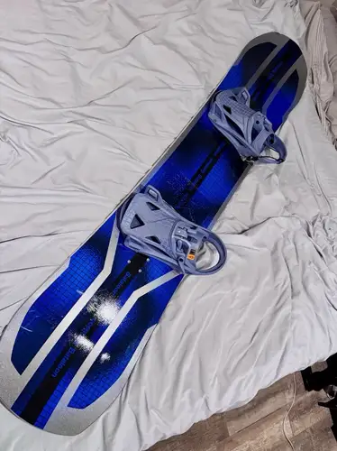 Bataleon Goliath Snowboard W/ Burton Step On Bindings & New QuickSett Origin 2.0