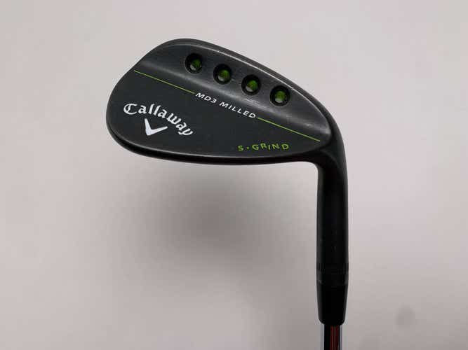 Callaway MD3 Milled Black S-Grind  48* 8 Bounce S-Grind DG Wedge RH