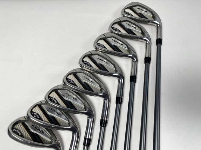 Callaway Mavrik Iron Set 5-PW+AW+GW Project X Catalyst 5.0 55g Senior RH