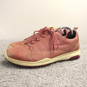 ECCO Ladies Biom Hybrid 3 Spikeless Golf Shoes Womens Size 37 EU Sneaker Pink