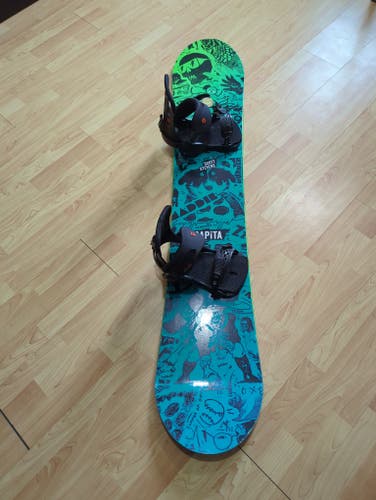 155cm Snowboard capita Scott Stevens With Union Bindings Large.
