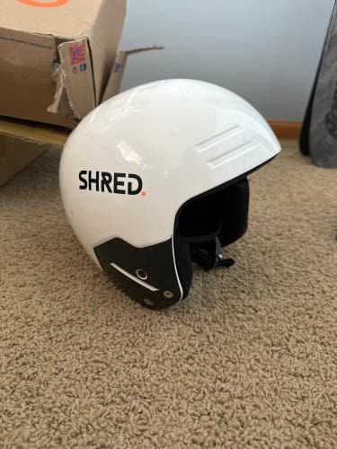 Medium/Large (56-59) Shred Basher Ultimate GS Helmet (Used) *FIS Legal*