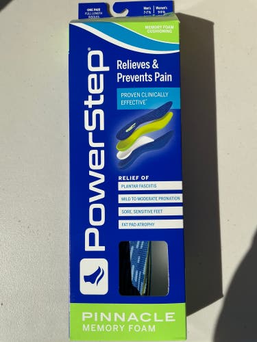 PowerStep Pinnacle Memory Foam Insole (New) 74357 AR9S1L1