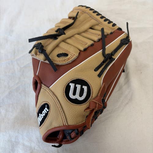 RHT Size 12.5 Inch Wilson A500 Leather Baseball Glove