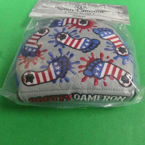 NEW Scotty Cameron 2024 Tar Heel State USA Mid Round Putter Headcover Titleist