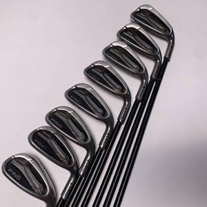 Ping G25 Iron Set 5-PW+UW+SW Black Dot TFC 189 Soft Regular Senior Graphite RH