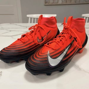 Nike Zoom Air Vapor Pro 1 Mens Football Cleats Size 12 Red Black HF9409-600