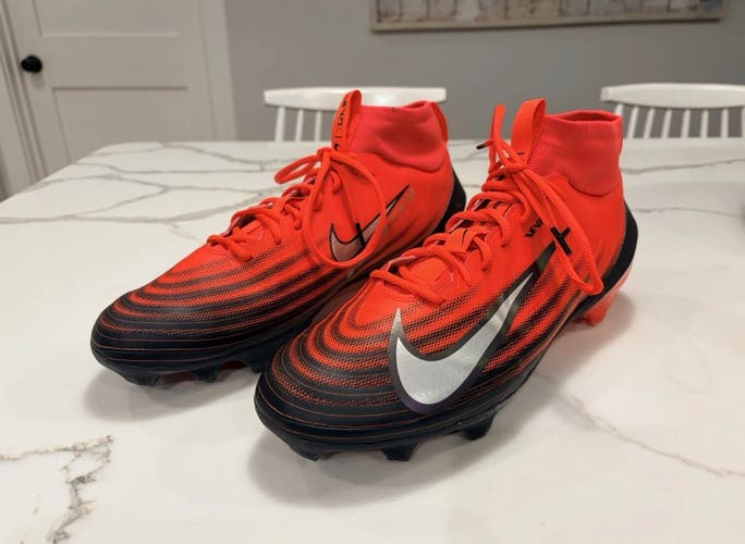 Nike Zoom Air Vapor Pro 1 Mens Football Cleats Size 12 Red Black HF9409-600