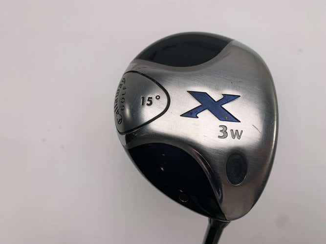 Callaway X 3 Fairway Wood 15* Fujikura 60g Regular Graphite Mens RH