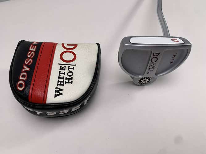 Odyssey White Hot OG 2-Ball Stroke Lab Putter 34.5" Mens RH HC
