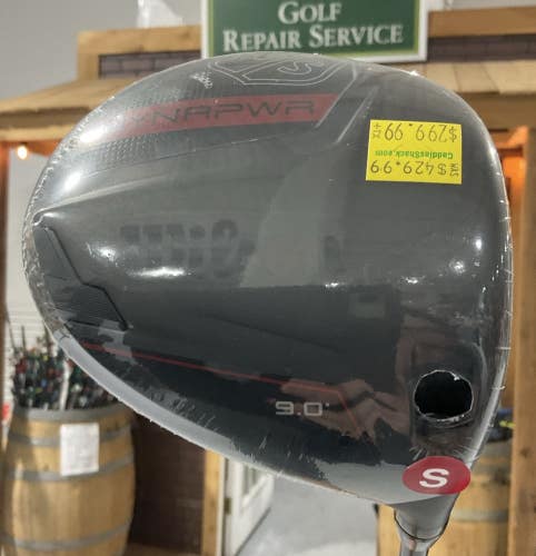 Wilson DYNAPWR 9 Driver 45.5" HZRDUS SMOKE RDX Stiff Flex Graphite Shaft RH