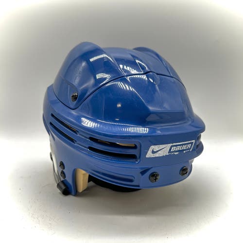 Nike Bauer 4500 - New Large Pro Stock Hockey Helmet (Blue)