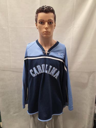 Vintage North Carolina Nike Hockey Jersey XXL 2XL NCAA