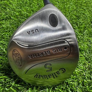 Callaway Big Bertha - S2H2 - 5 Wood- FIRM Flex- LH