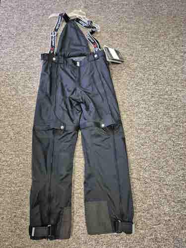 Apogee Racing Snow Pants Men's Suspenders Full Zip Sides and zipped shorts. LARGE