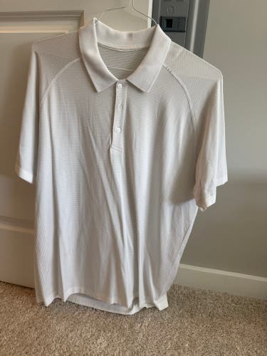 White XL Men's Lululemon Polo