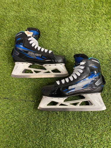 Senior Bauer GSX Hockey Goalie Skates Regular Width 8.5 (Used)
