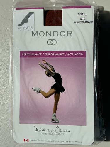 Mondor Figure Skating Tights Nutmeg (New) 65723 AR9S2L1