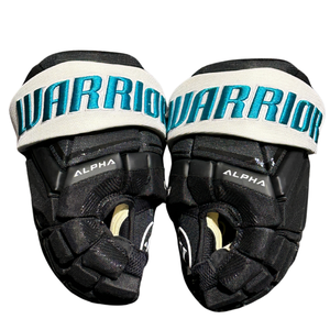 Warrior Alpha LX3 SJ Sharks Black Custom Gloves (Multiple Sizes)