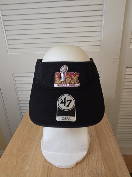 NWS Super Bowl LIX '47 Visor Black NFL