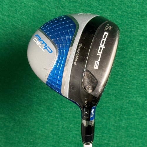 Cobra AMP Cell Blue Fairway 3-4 Wood FWY Fujikura Fuel 57g Graphite Regular