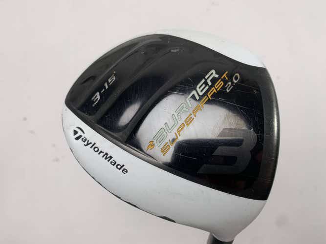 TaylorMade Burner Superfast 2.0 3 Fairway Wood 15* Ozik XCON-4.8 Regular RH