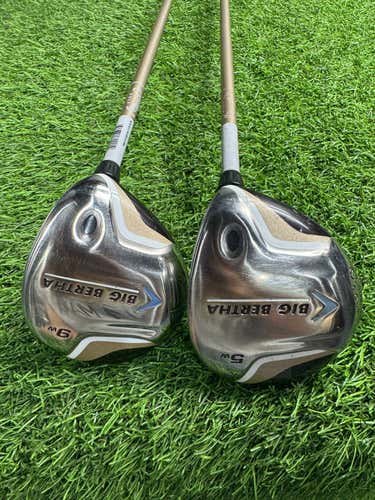 Callaway - Big Bertha - 5Wood / 9Wood - Graphite - Callaway 55 - Lady flex - RH