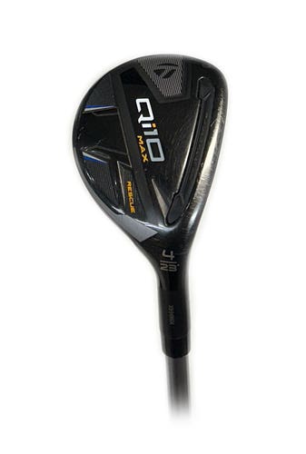 TaylorMade Qi10 Max 23* 4 Hybrid/Rescue Graphite Fujikura Speeder NX 50 Senior