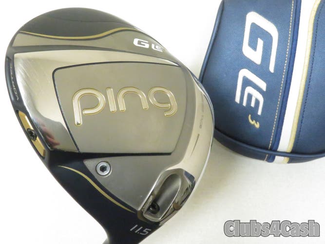 PING Womens G Le3 Driver 11.5 ULT 250 Lite Flex +Cover ... LADIES    Near MINT
