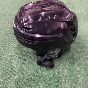 Black Medium Warrior Alpha One Pro Helmet (New)