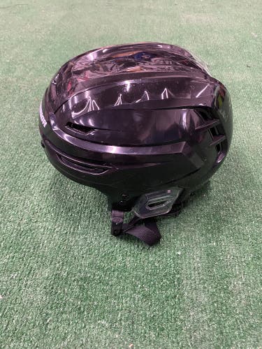 Black Medium Warrior Alpha One Pro Helmet (New)
