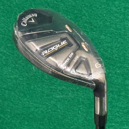NEW Callaway Rogue ST MAX OS LITE 6 Hybrid HZRDUS 6.0 80g HY Graphite Stiff