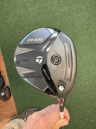 New Taylor Made Qi4D 9 Wood 24 Deg 65 Gram Reax Stiff