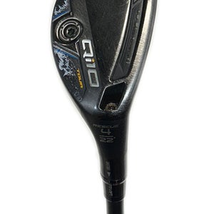 TaylorMade Qi10 Tour 22* 4 Hybrid/Rescue Graphite Tensei Blue 75HY Stiff Flex