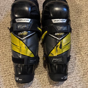 Youth Bauer Supreme Ultrasonic 10" Shin Pads (Used)