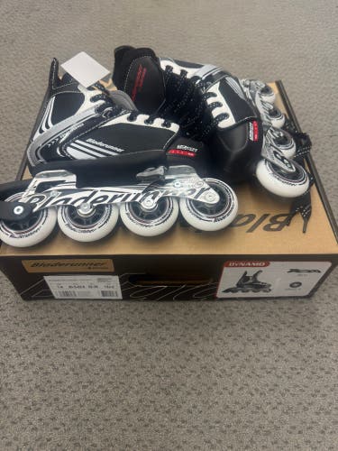 Bladerunner Dynamo Roller hockey Adjustable size 1-4  Inline Skates (New)