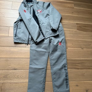 Gray Boys Medium Bauer track Suit (Used)