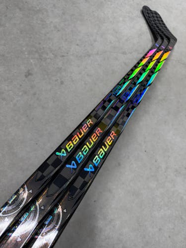3 PACK 87 Flex Custom P92M Senior Bauer Proto R Left Hand Hockey Stick NHL Pro Stock (New)