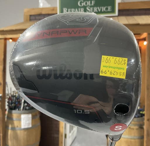 Wilson DYNAPWR 10.5 Driver 45.5" HZRDUS SMOKE RDX Stiff Flex Graphite Shaft RH